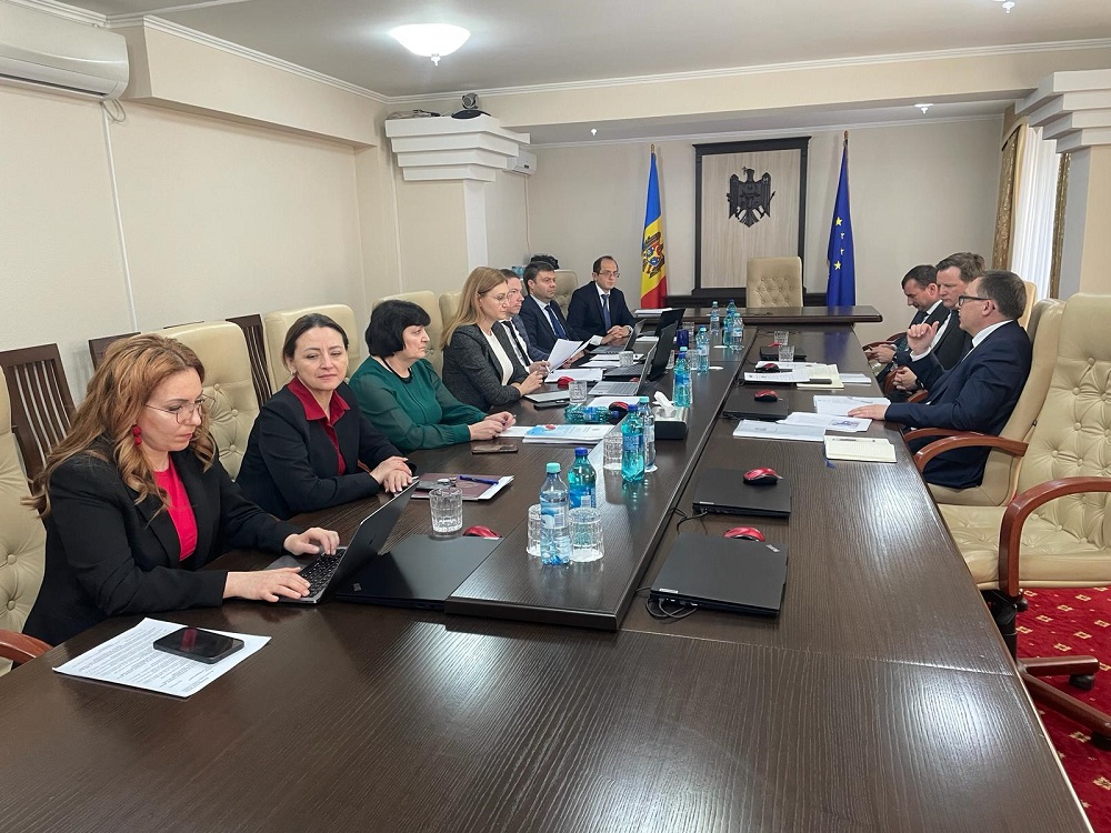 President Ladislav Hamran and delegation meets with the Moldovan Superior Council of Magistrates in Chisinau